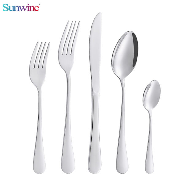 sw 007 high quality fork knife and spoon set stainless steel cutlery stainless steel flatware for restaurant (复制)