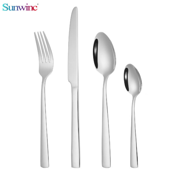 trending products 2024 new arrivals hammers 304 stainless steel knife fork and spoon set cutlery