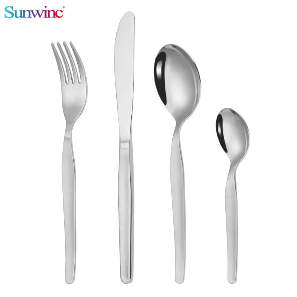 trending products 2024 new arrivals hammers 304 stainless steel knife fork and spoon set cutlery