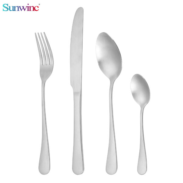 trending products 2024 new arrivals hammers 304 stainless steel knife fork and spoon set cutlery