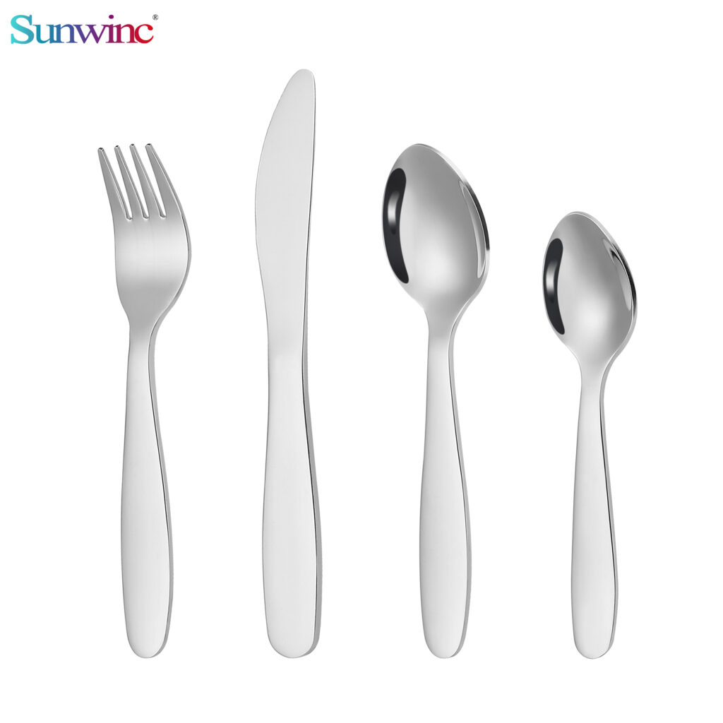 sw 044 trending products 2024 new arrivals hammers 304 stainless steel knife fork and spoon set cutlery