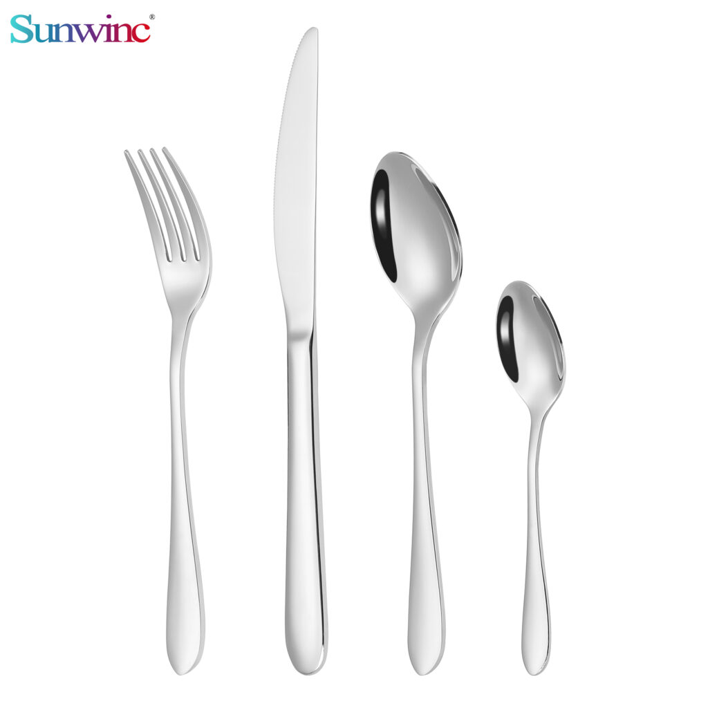 sw 044 trending products 2024 new arrivals hammers 304 stainless steel knife fork and spoon set cutlery