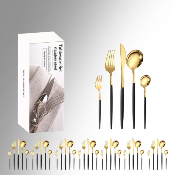 sw 8805 stainless steel knife fork and spoon cutlery packing set (复制)