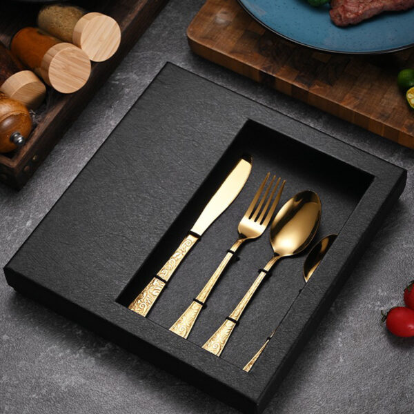 sw 8805 stainless steel knife fork and spoon cutlery packing set (复制)